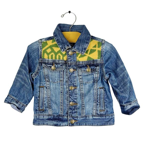 Cindy Love Aspen Design Gap Denim Pendleton Wool Jacket 12-18 Months